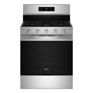 Whirlpool 30-inch Gas Range with Air Cooking Technology, No Preheat Air Fry and Air Baking and Self Clean