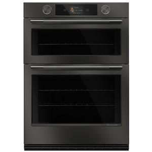 KitchenAid 30-inch Smart Electric Combo Wall Oven with Assisted Cooking Modes - Black Ore
