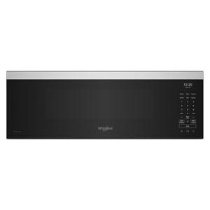 Whirlpool 1.1 cu. ft. Smart Low Profile Microwave Hood Combination with 450 CRM 4-Speed Venting