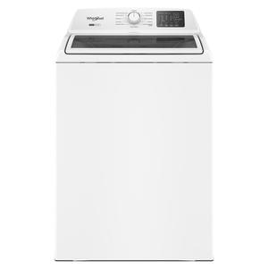 Whirlpool 4.2-4.3 Cu. Ft. Whirlpool® Top Load Washer with 2-in-1 Removable Agitator and Soft Close Glass Lid