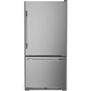 KitchenAid 22 Cu. Ft. 33-Inch Standard-Depth Bottom Mount Refrigerator with Right Door Swing